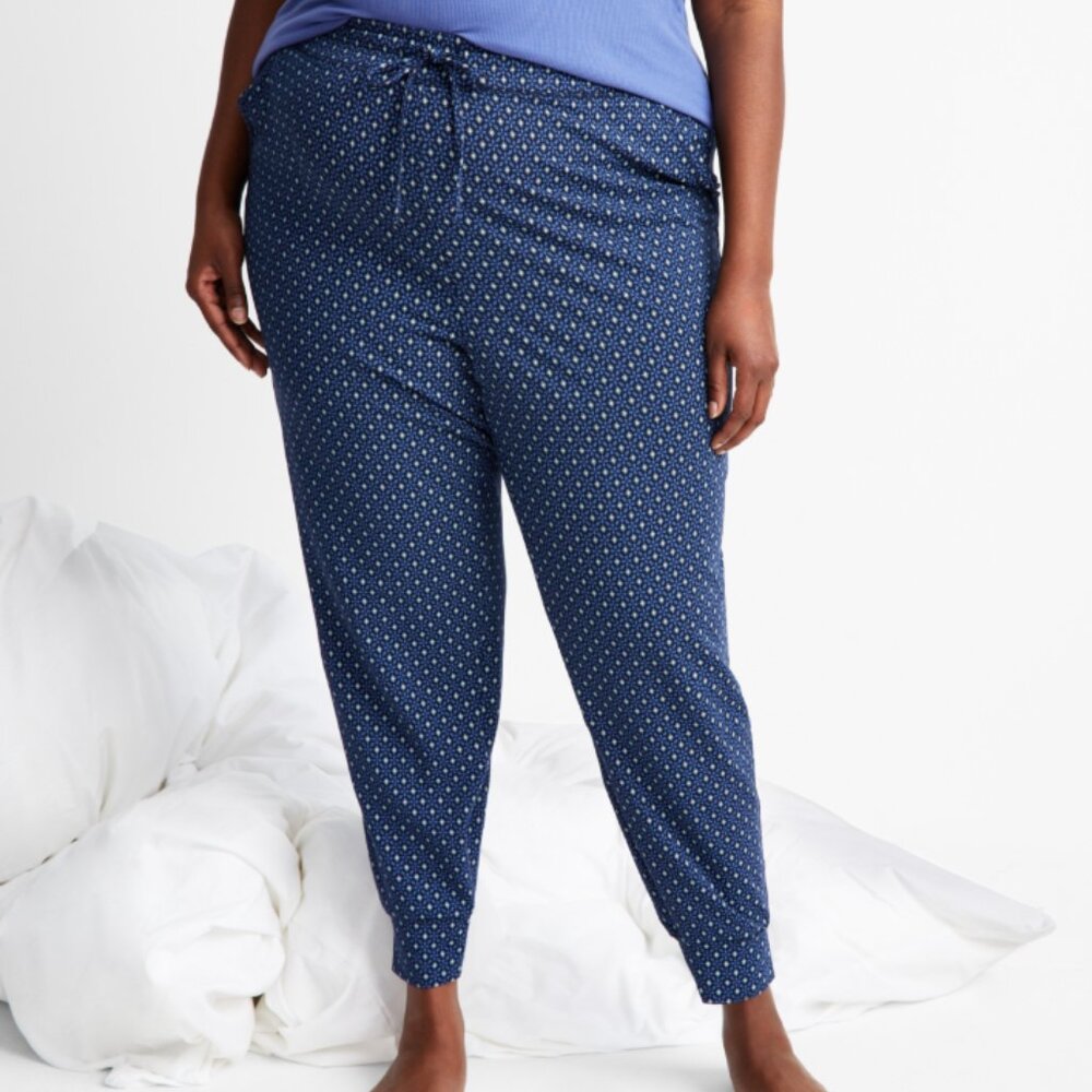 Macy's State of Day Women's Jogger Pajama Pants Diamond Geo NWT - Picture 3 of 4